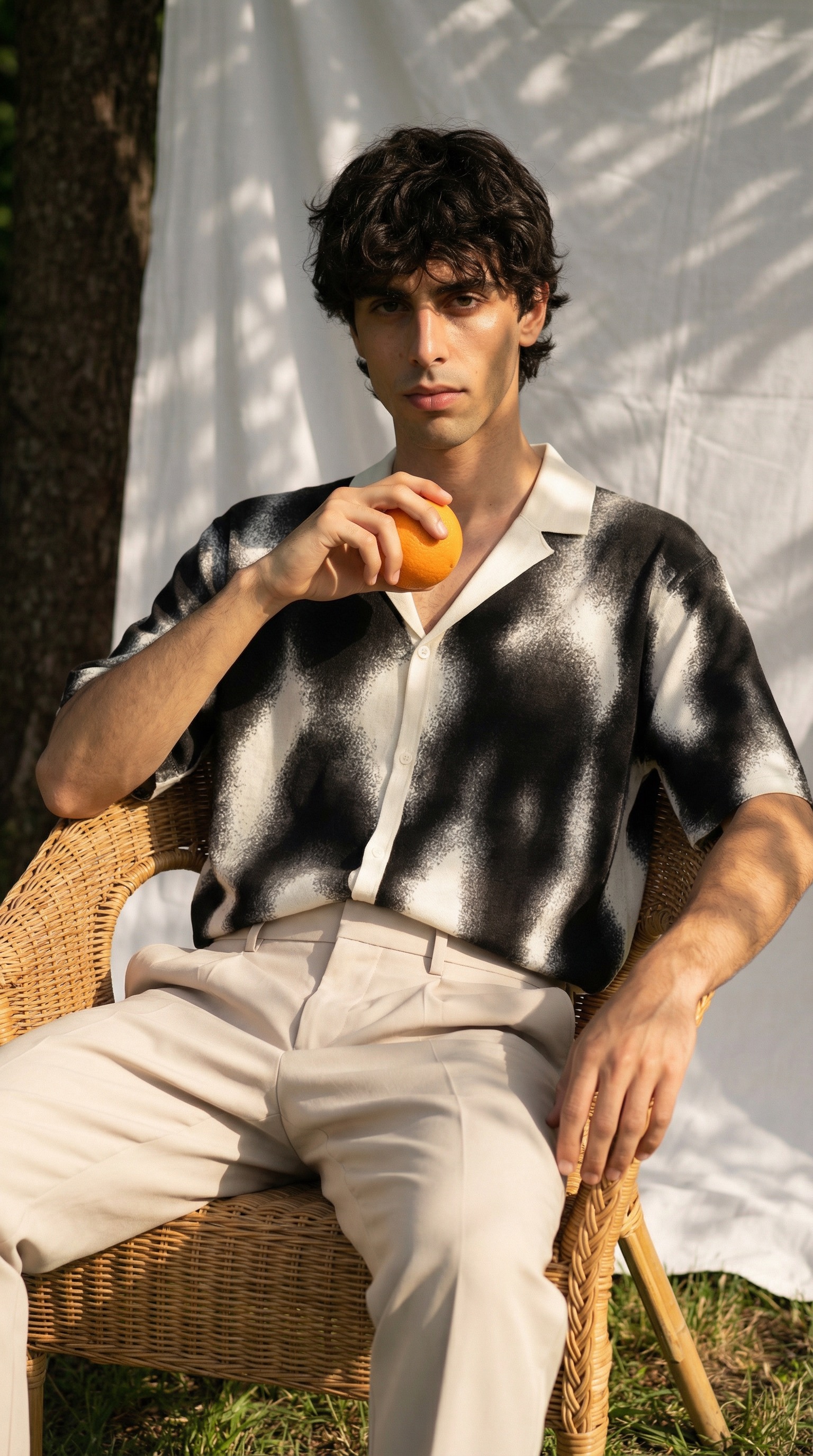 Lifestyle editorial — garden