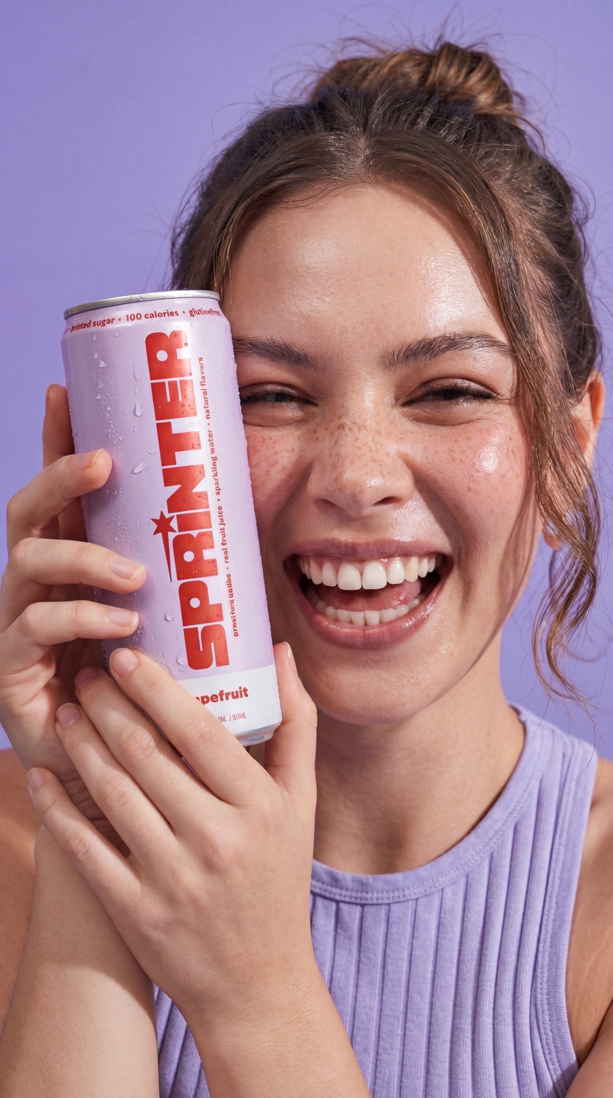 Happy client — beauty campaign visual