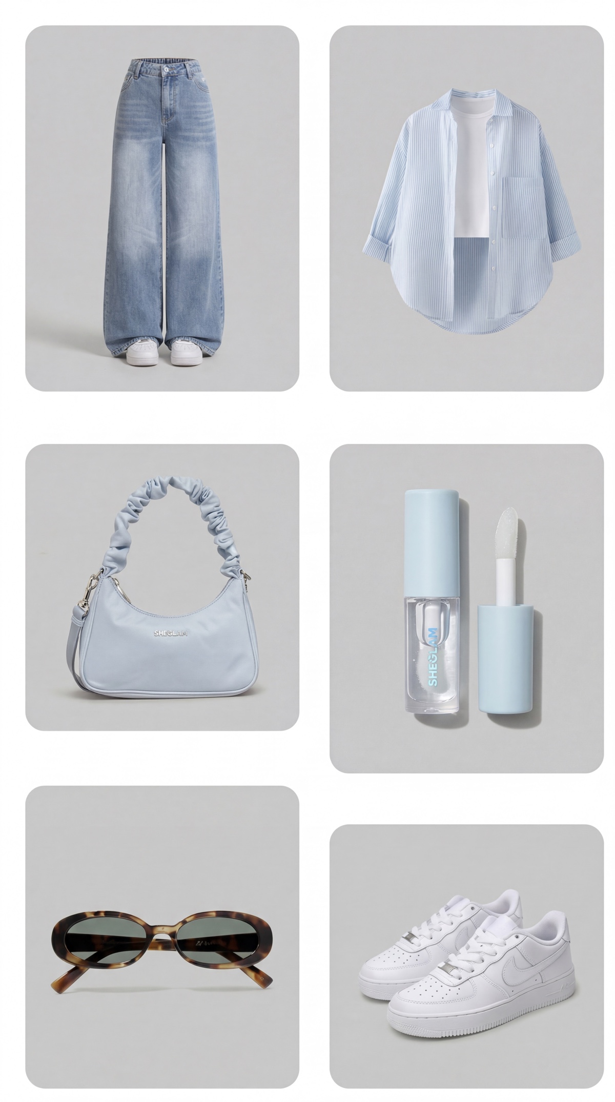 Product flat-lay — vision board