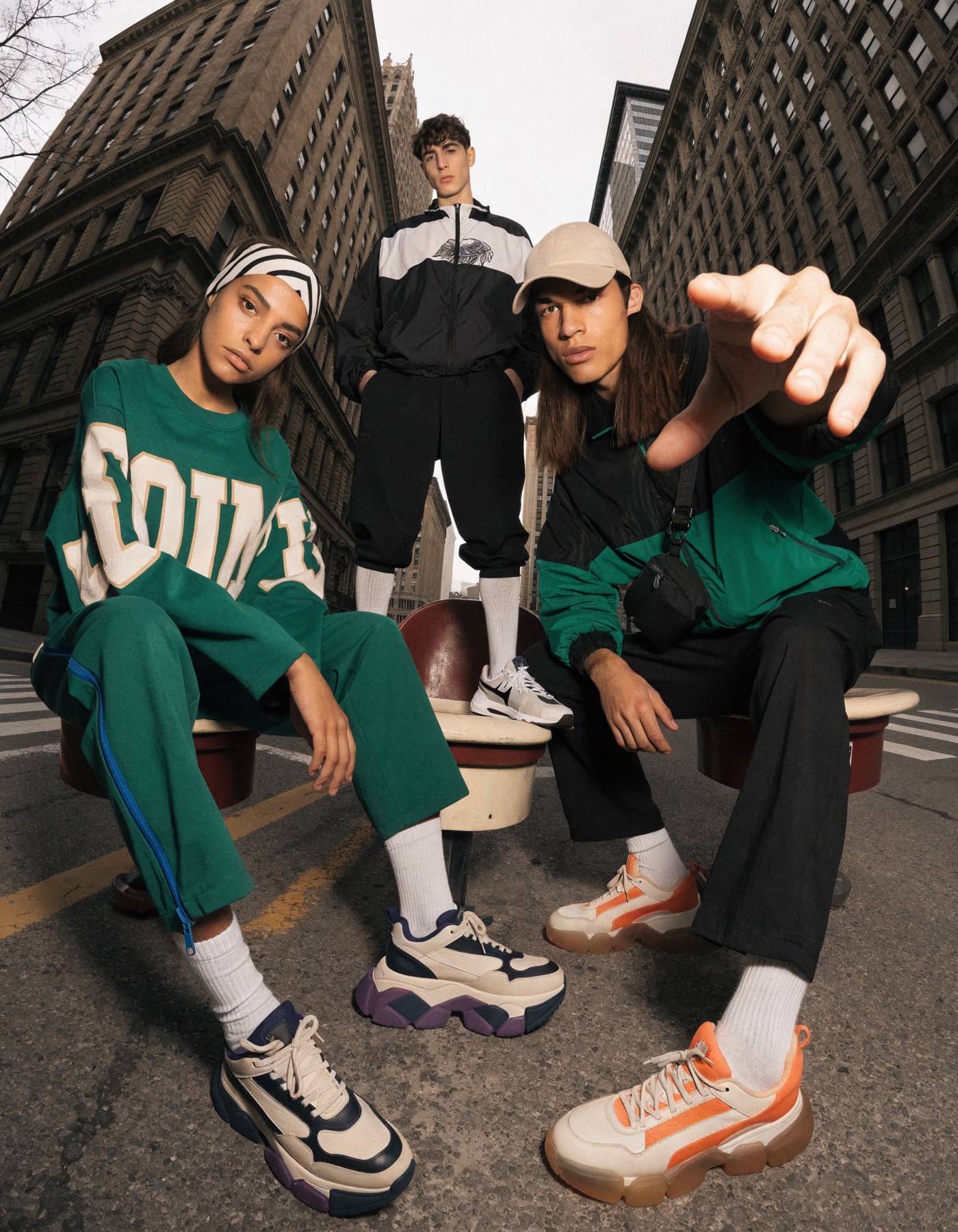 Urban Grid — Streetwear campaign