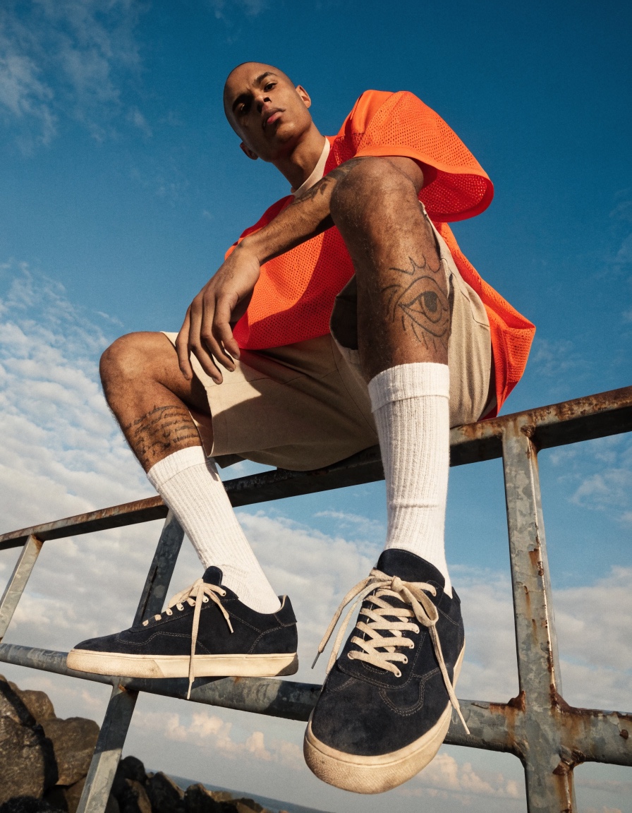 Rail Power — Sportswear Editorial