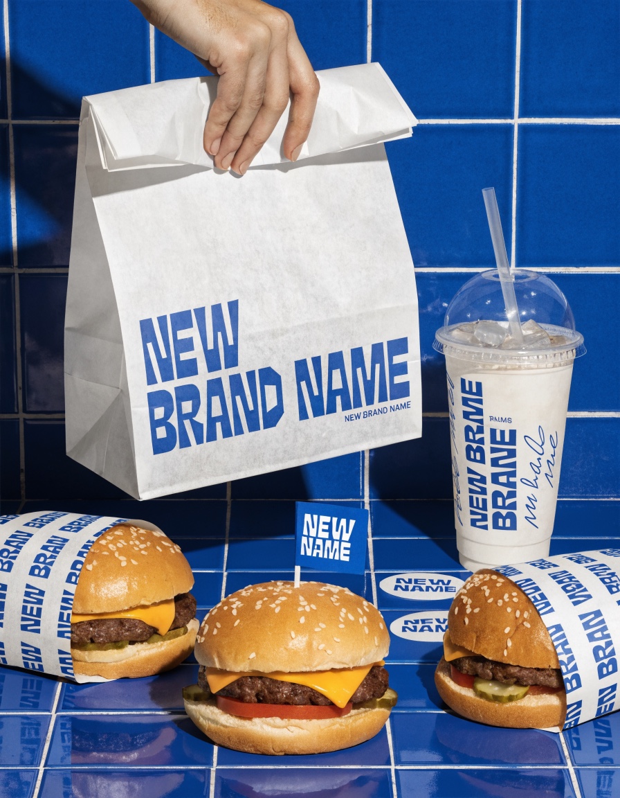 Cobalt Burger — Food Campaign